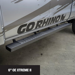 Go Rhino - Go Rhino 6in OE Xtreme SideSteps - Chrome - 87in - Demon Performance