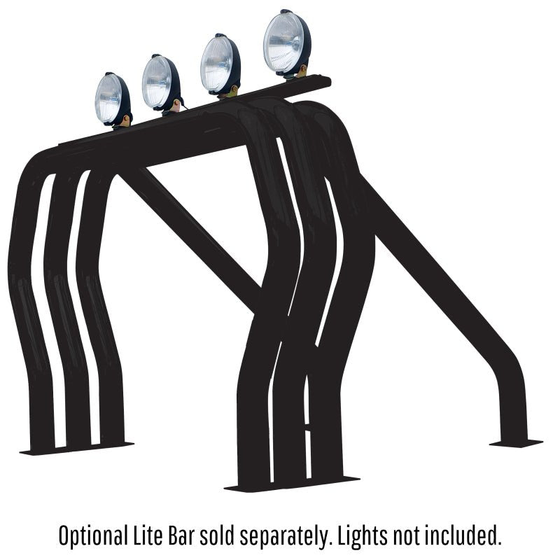 Go Rhino - Go Rhino 88 - 98 Chevy/GMC C /K Series RHINO! Bed Bar Complete Kit w/Main Bar + Kickers - Demon Performance