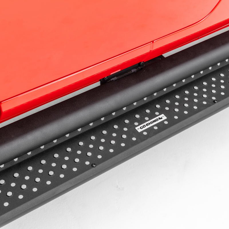 Go Rhino - Go Rhino Dominator Extreme D1 Side Steps - Tex Blk - 80in - Demon Performance