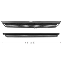 Go Rhino - Go Rhino Dominator Extreme D1 Side Steps - Tex Blk - 87in - Demon Performance