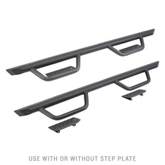 Go Rhino - Go Rhino Dominator Xtreme D2 Side Steps 80in. Cab Length - Tex. Blk (No Drill/Mounting Brkt Req.) - Demon Performance