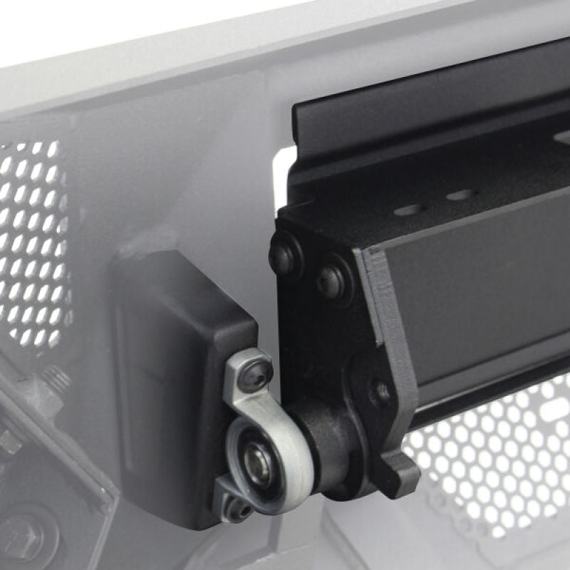 Go Rhino - Go Rhino Power Actuated Hide - away Light Bar Mount Kit Textured Black - Demon Performance