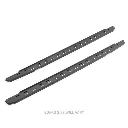 Go Rhino - Go Rhino RB30 Slim Line Running Boards 80in. - Bedliner Coating (Boards ONLY/Req. Mounting Brackets) - Demon Performance