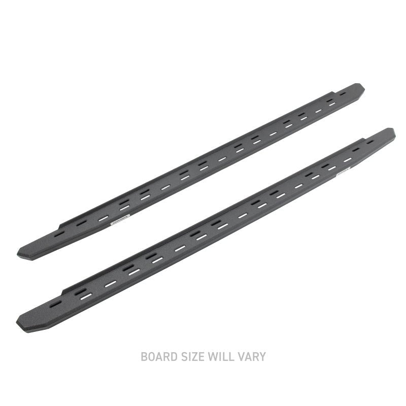 Go Rhino - Go Rhino RB30 Slim Line Running Boards 87in. - Bedliner Coating (Boards ONLY/Req. Mounting Brackets) - Demon Performance
