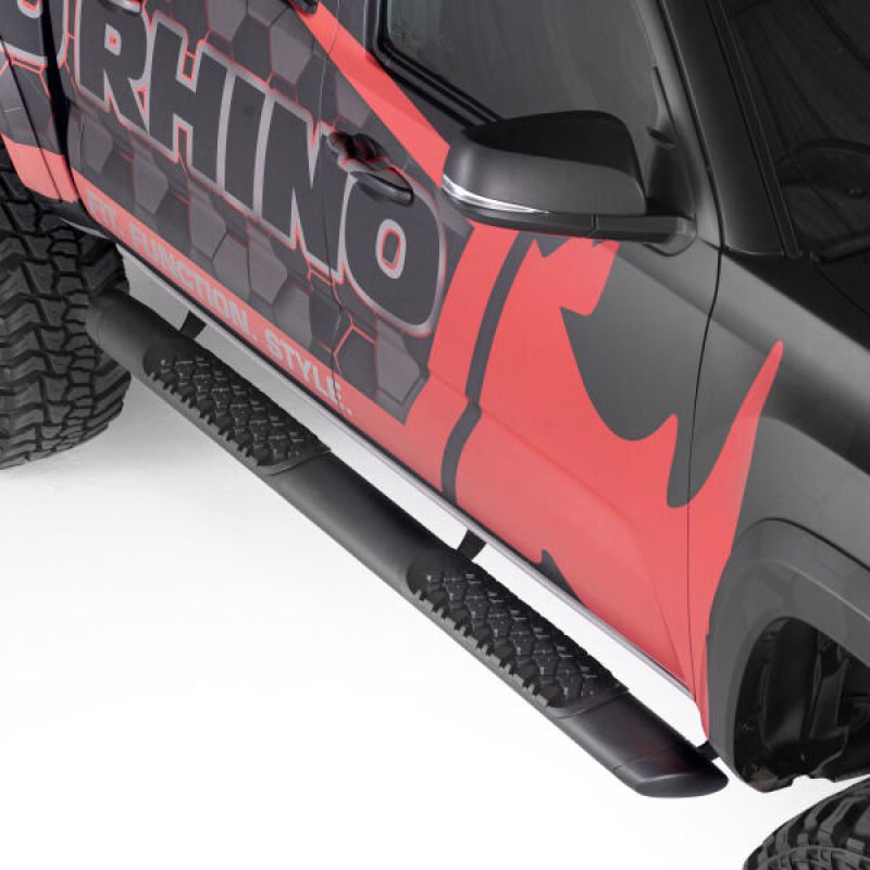 Go Rhino - Go Rhino V - Series V3 Side Step - Universal 80in. (Fits 4DR) - Tex. Blk - Demon Performance