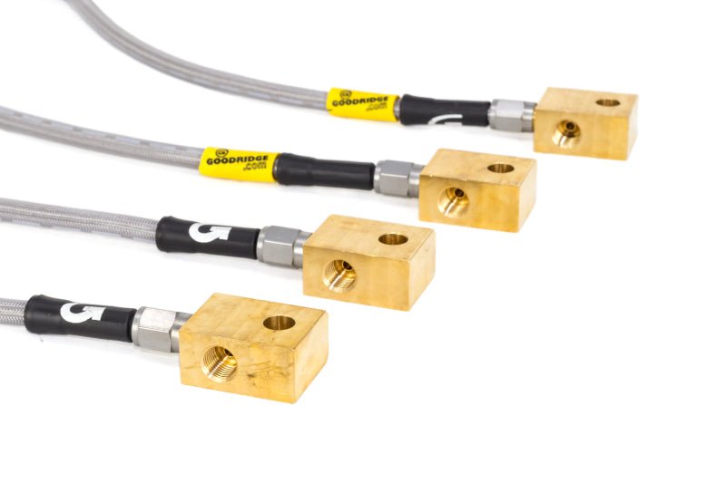 Goodridge - Goodridge 10 - 14 Nissan GT - R (Base Only) SS Brake Line Kit - Demon Performance