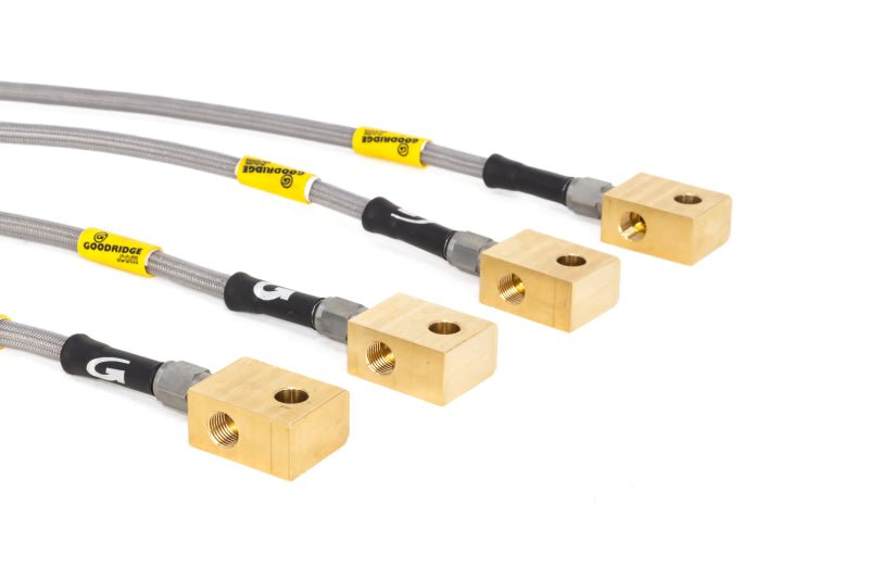 Goodridge - Goodridge 14 - 17 Nissan GT - R (NISMO Only) SS Brake Line Kit - Demon Performance