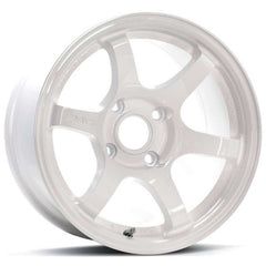 Gram Lights - Gram Lights 57D MARK - II 15x8 +13mm 4x100 White Wheel - Demon Performance