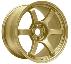 Gram Lights - Gram Lights 57DR 15x8.0 +35 4 - 100 Gold Wheel - Demon Performance