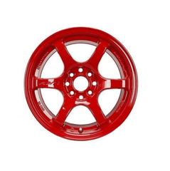 Gram Lights - Gram Lights 57DR 15x8.0 +35 4 - 100 Red Wheel - Demon Performance