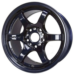 Gram Lights - Gram Lights 57DR 18x10.5 +12 5 - 114.3 Dark Blue Chrome Wheel (Min Order Qty Of 20) - Demon Performance