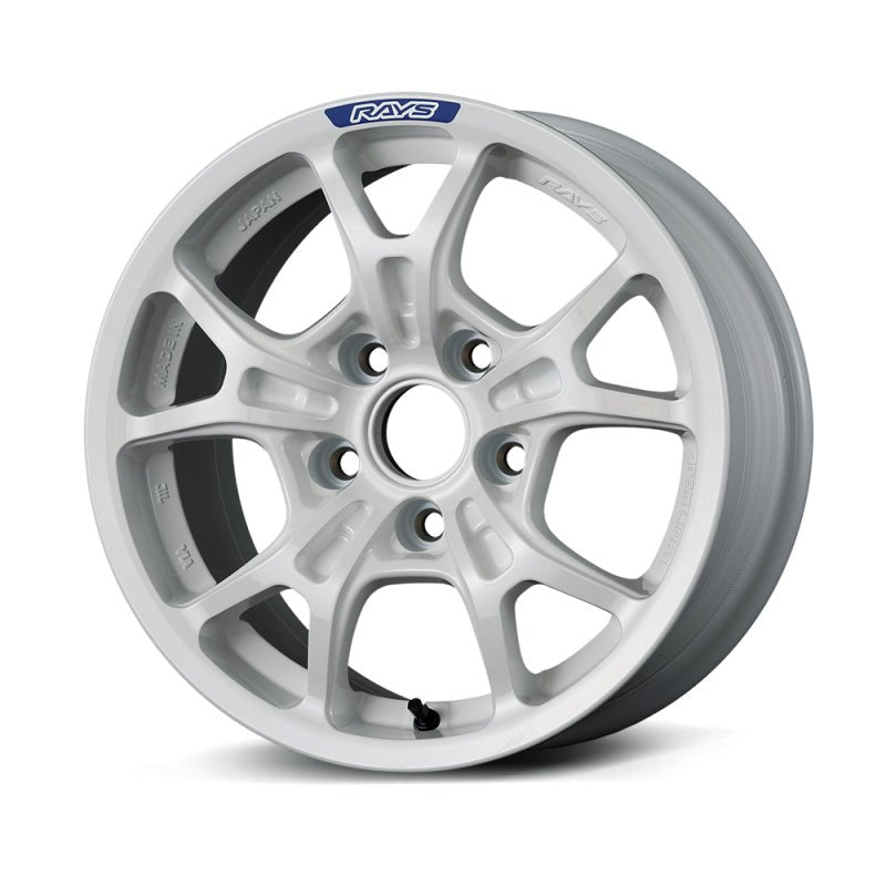 Gram Lights - Gram Lights 57FXZ Rally 15x7.0 ET +35 5x114.3 White Wheel - Demon Performance
