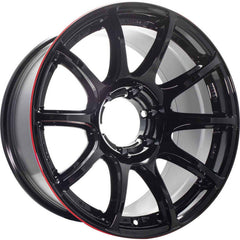 Gram Lights - Gram Lights 57Trans - X Rev Limit 20X9.5 +25 6 - 139.7 Black w/ Machining E - PRO CoatT Wheel - Demon Performance