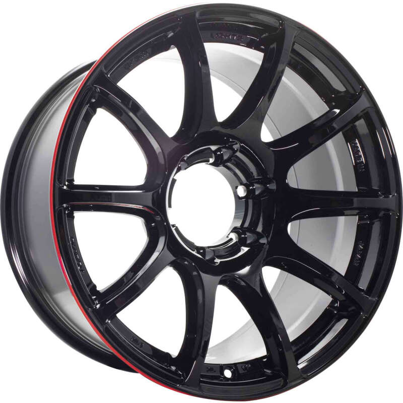 Gram Lights - Gram Lights 57TransX Rev Limit 18x9 +00 6x139.7 Black Machining / E - Pro Coat (BLJ) - Demon Performance