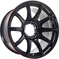 Gram Lights - Gram Lights 57TransX Rev Limit 18x9 +00 6x139.7 Black Machining / E - Pro Coat (BLJ) - Demon Performance