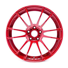 Gram Lights - Gram Lights 57XTREME Spec - D 18x9.5 +38 5 - 114.3 Milano Red Wheel - Demon Performance