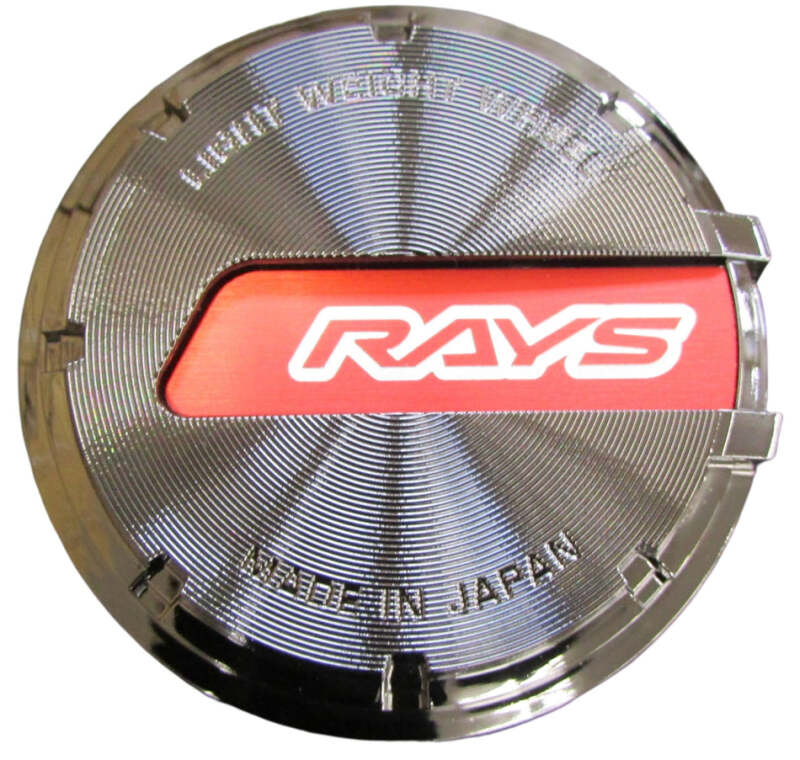 Gram Lights - Gram Lights GL Center Cap - Black - Chrome/Red (57DR / 57CR) - Demon Performance