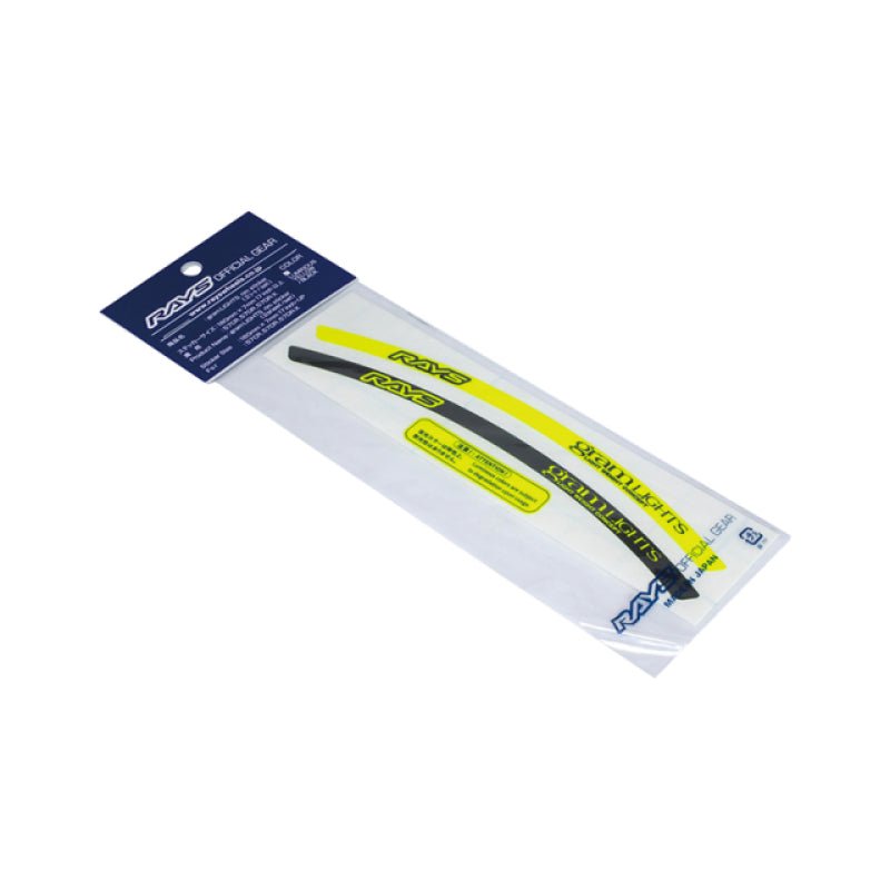 Gram Lights - Gram Lights Rim Sticker Luminous Yellow/Black (2 PCS) - Demon Performance