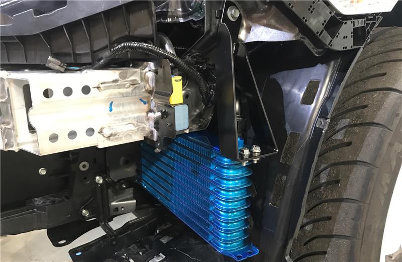 GReddy - GReddy 2017-2019 Honda Civic Type-R NS1010G 10 Row Oil Cooler Kit - Demon Performance