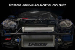 GReddy - GReddy 2017+ Honda Civic Type-R High Capacity Front Mount Oil Cooler Kit - Demon Performance