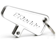 GReddy - GReddy 3/8in Drive Master Switch Keychain - Silver - Demon Performance