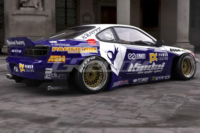 GReddy - GReddy 99 - 02 Nissan Silvia (S15) Rocket Bunny Wing - Demon Performance