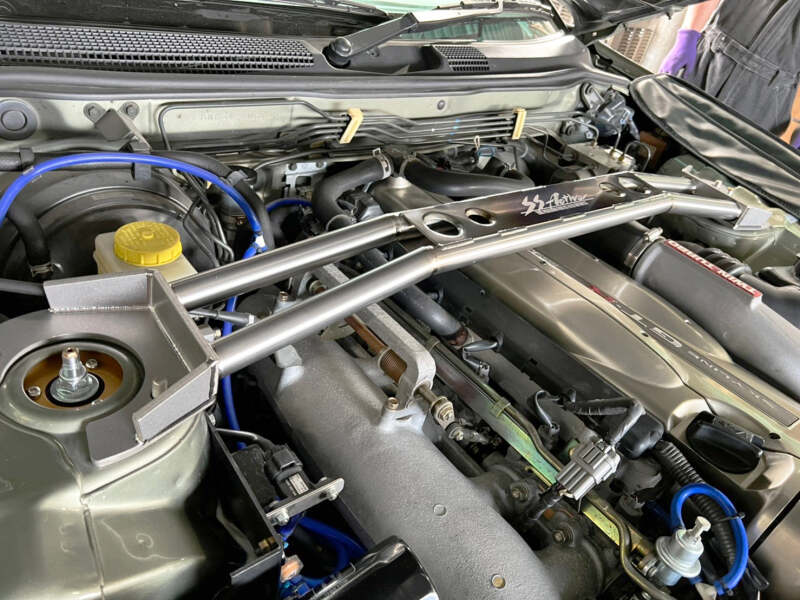 GReddy - GReddy Garage 89-94 Nissan Skyline GT-R Front Tower Bar R32 - Demon Performance