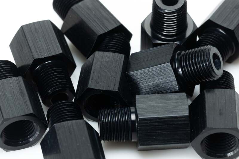 GReddy - GReddy Male 1/8BSPT to Female 1/8NPT Aluminum Sensor Adapter - Demon Performance