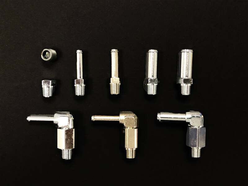GReddy - GReddy Male 1/8BSPT to Female 1/8NPT Aluminum Sensor Adapter - Demon Performance