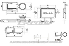 GReddy - GReddy PRofec Electronic Boost Controller - Amber OLED - Demon Performance
