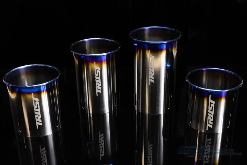 GReddy - GReddy SS PE-TR Tip Silencers 115mm Tip -60mm Inner Pipe - Demon Performance