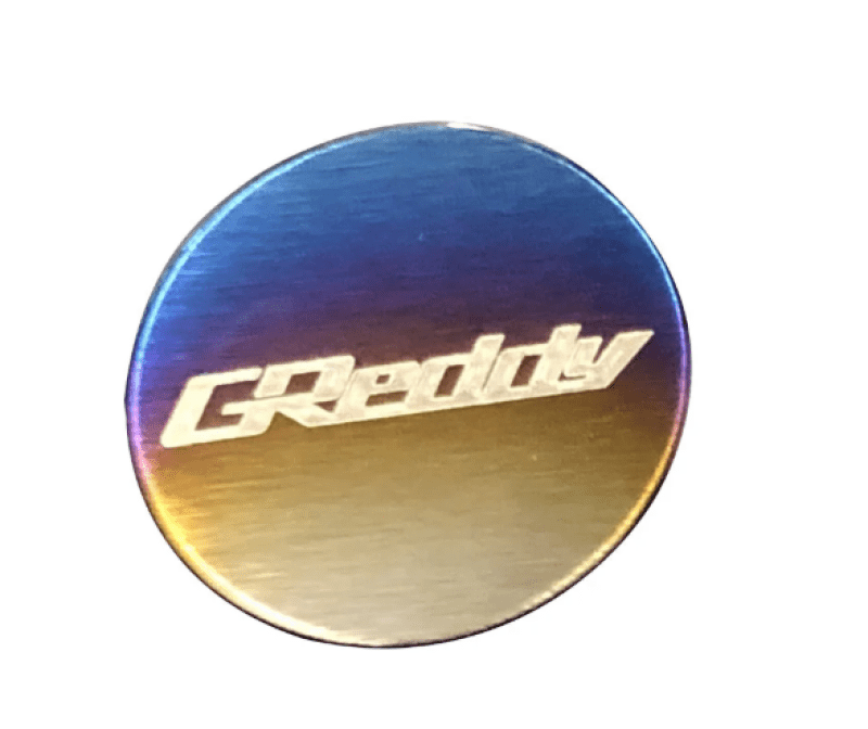 GReddy - GReddy Titanium Disk Badge for Type - A Shift knob - Demon Performance