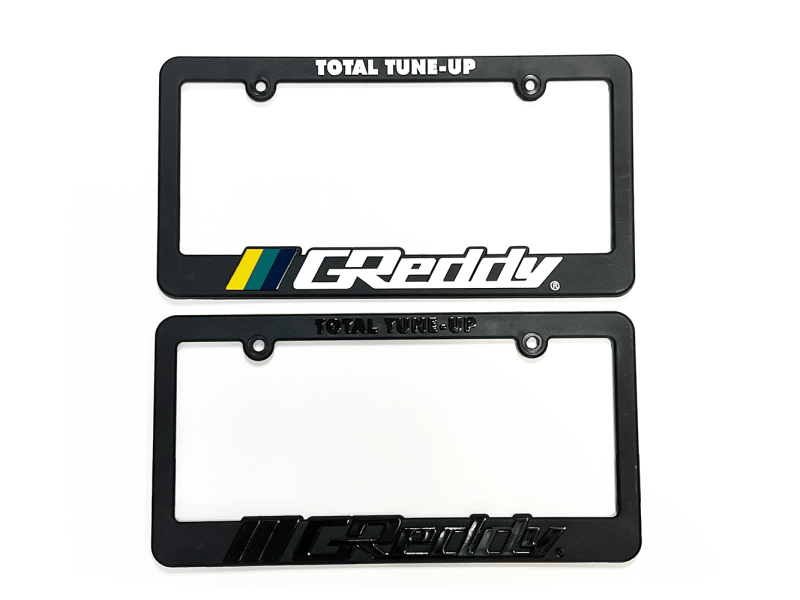 GReddy - GReddy Total Tune Up License Plate Frame - 3 Color - Demon Performance