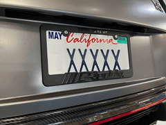 GReddy - GReddy Total Tune Up License Plate Frame - Black Out - Demon Performance