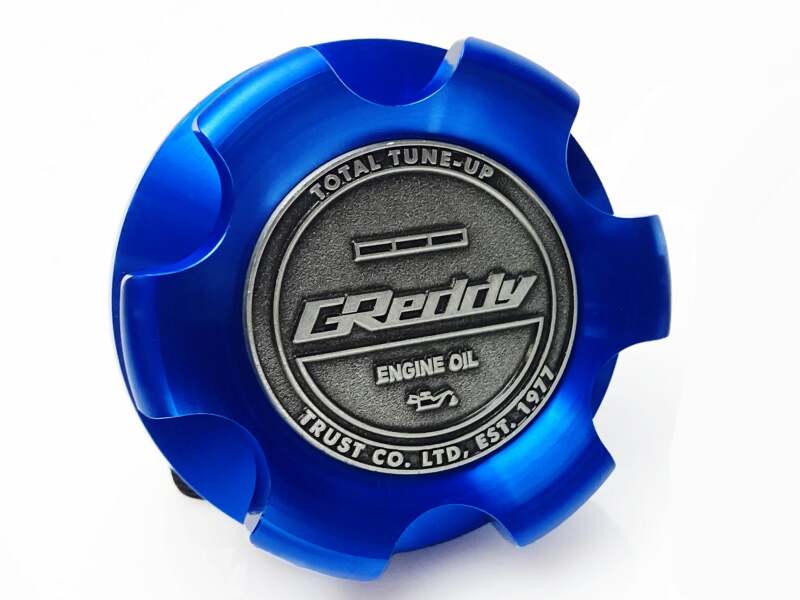 GReddy - Greddy Type-B Oil Filler Cap Mazda M35-P4.0 - Blue - Demon Performance