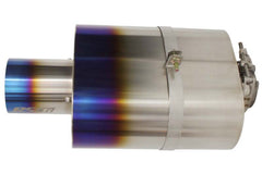 GReddy - GReddy Universal 3.0in RS-Ti Oval Titanium Muffler - Demon Performance