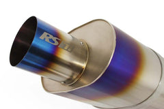 GReddy - GReddy Universal 3.0in RS-Ti Oval Titanium Muffler - Demon Performance