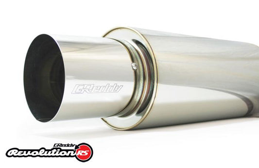 GReddy - GReddy Universal 3in 3 - Bolt Tip Revolution RS Mufller - Demon Performance