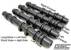 GSC Power Division - GSC P - D 06 - 07 Subaru 2.5L WRX / 04 - 07 Subaru STi S3 Cams 282 Billet - (Right Exhaust Cam Only) - Demon Performance
