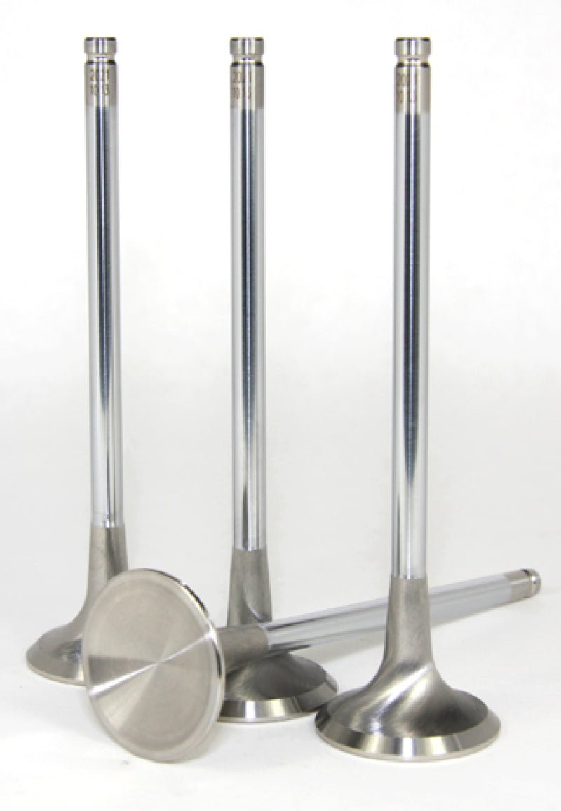 GSC Power Division - GSC P - D 4B11T Chrome Polished Super Alloy Exhaust Valve - 30mm Head (+1mm) - SET 8 - Demon Performance