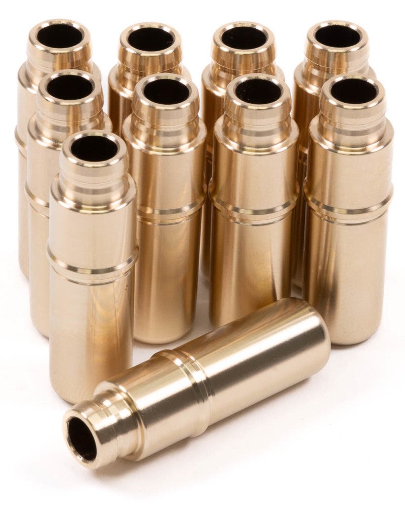 GSC Power Division - GSC P - D Audi R8/Lambirghini Huracan V10 5.2L Int/Exh Stopper Style Valve Guide Set - Set of 10 - Demon Performance