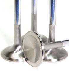 GSC Power Division - GSC P - D EJ series EJ205/EJ207/EJ257 Chrome Polished Super Alloy Exhaust Valve - 33mm Head(+1mm) - SET 8 - Demon Performance