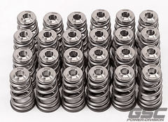 GSC Power Division - GSC P - D Nissan TB48 Ti Retainer Steel Spring Seat Conical Valve Spring Kit - Demon Performance