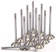 GSC Power Division - GSC P - D Nissan VR30DDTT 28.5mm Head STD 97.5mm Long Super Alloy Exhaust Valve - Set of 12 - Demon Performance