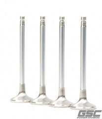GSC Power Division - GSC P - D Toyota 2JZ 30.0mm Head (+1mm) 6.6mm Stem Chrome Alloy Polished Exhaust Valve - Single - Demon Performance