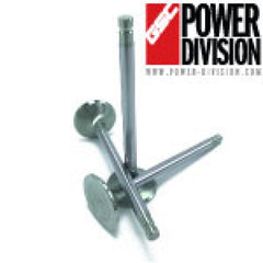 GSC Power Division - GSC P - D Toyota 2JZ Chrome Alloy Polished Exhaust Valve - 30.0mm Head (+1mm) 6.6mm Stem - Set of 12 - Demon Performance