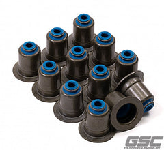 GSC Power Division - GSC P - D Toyota Supra/BMW B58/N54/S55/S58 Viton Exhaust Valve Stem Seals - Set of 12 - Demon Performance