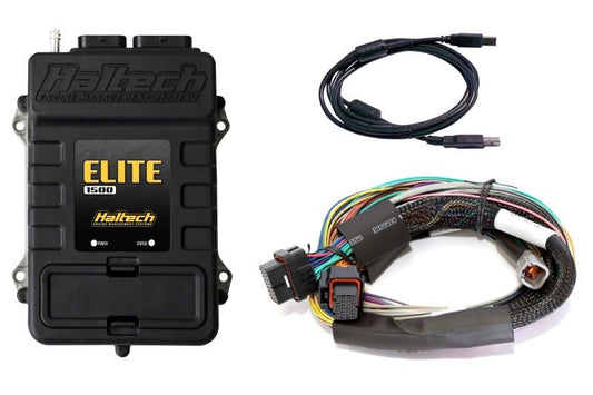 Haltech - Haltech Elite 1500 Basic Universal Wire - In Harness ECU Kit - Demon Performance