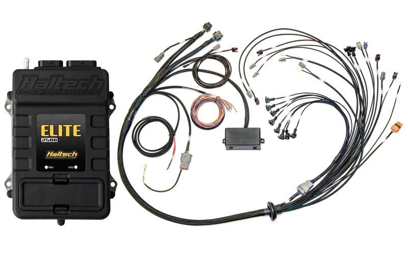 Haltech - Haltech Elite 2500 Terminated Harness ECU Kit w/ EV1 Injector - Demon Performance