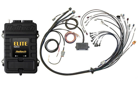 Haltech - Haltech Elite 2500 Terminated Harness ECU Kit w/ EV1 Injector - Demon Performance